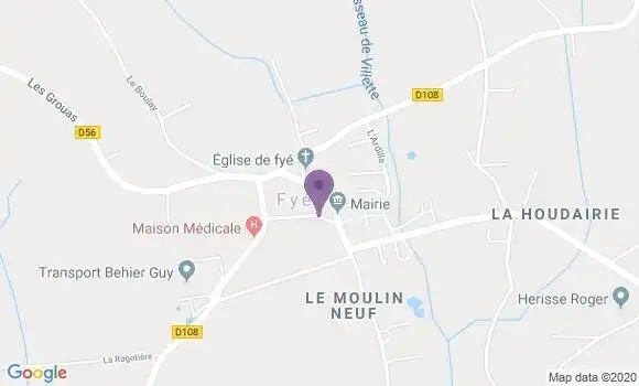 Localisation Fye Ap - 72610