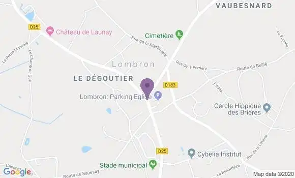 Localisation Lombron Bp - 72450