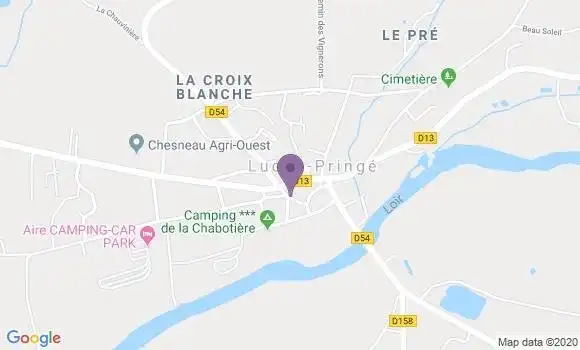 Localisation Luche Pringe Bp - 72800