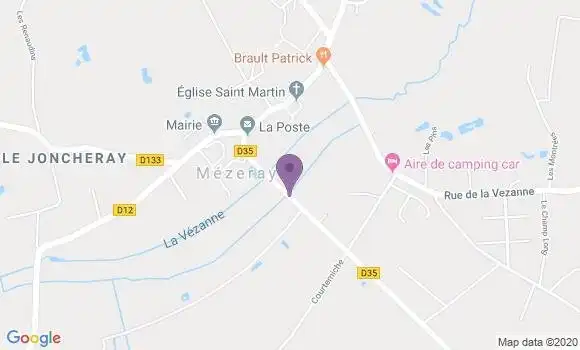 Localisation Mezeray Bp - 72270