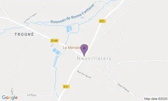Localisation Neuvillalais Ap - 72240