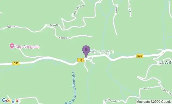Localisation Riverenert Ap - 09200