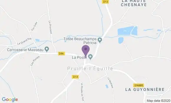 Localisation Pruille l