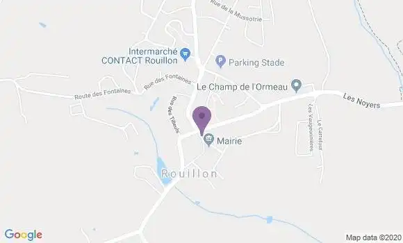 Localisation Rouillon Ap - 72700