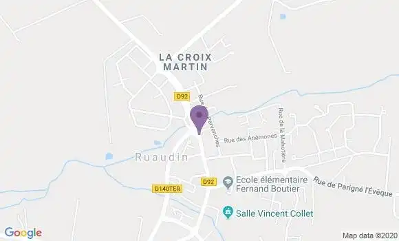 Localisation Ruaudin Bp - 72230