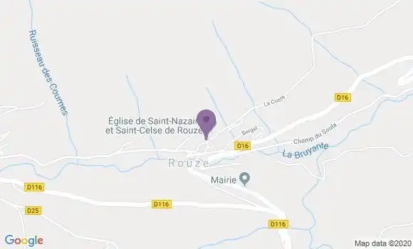 Localisation Rouze Ap - 09460