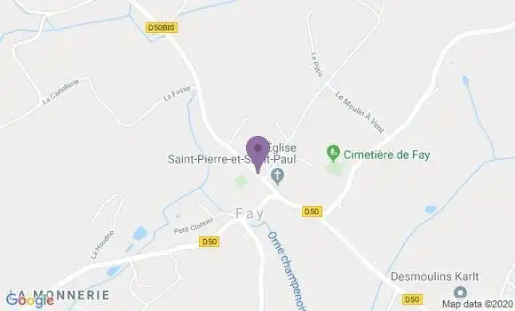 Localisation Saint Georges du Bois Ap - 72700