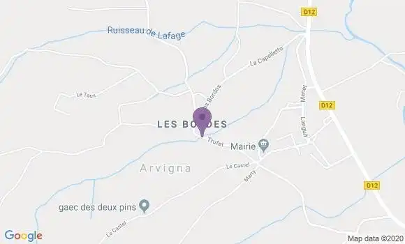 Localisation Saint Amadou Ap - 09100