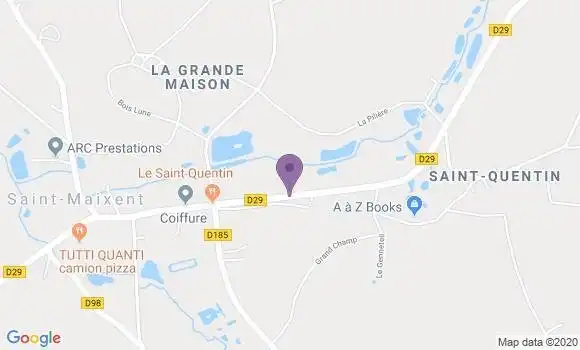 Localisation Saint Maixent Ap - 72320