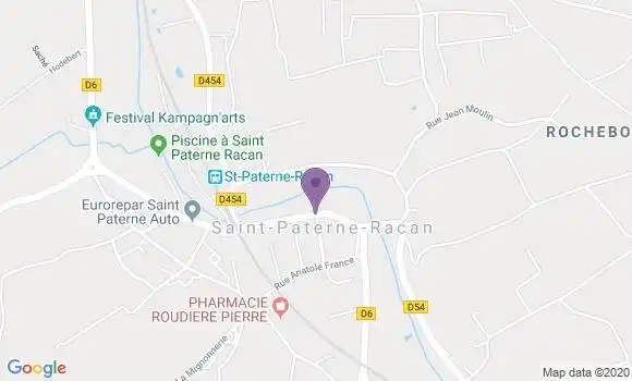 Localisation Saint Paterne - 72610