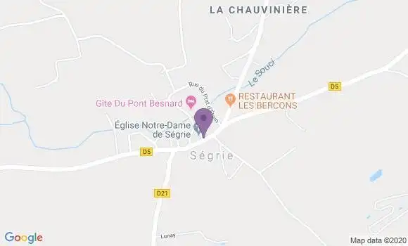 Localisation Segrie Ap - 72170