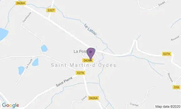 Localisation Saint Martin d