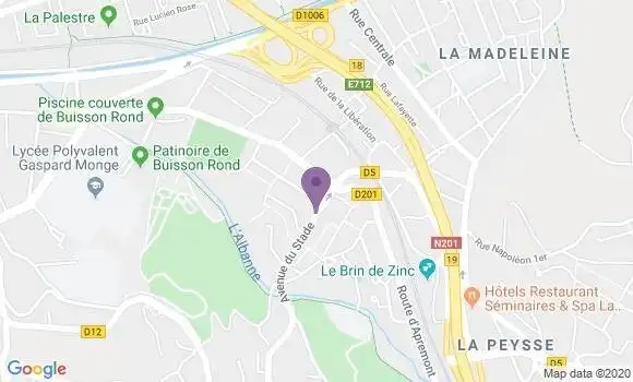 Localisation Barberaz Bp - 73000