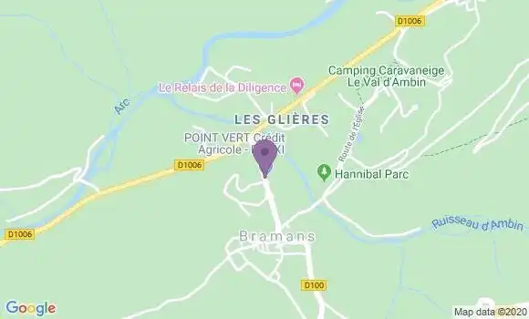 Localisation Bramans Ap - 73500