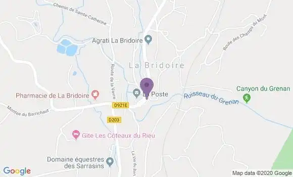 Localisation La Bridoire Bp - 73520