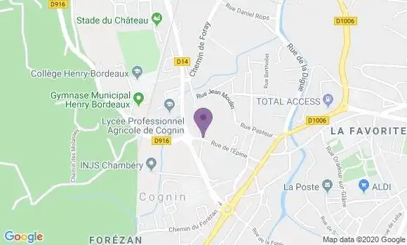 Localisation Cognin Bp - 73160