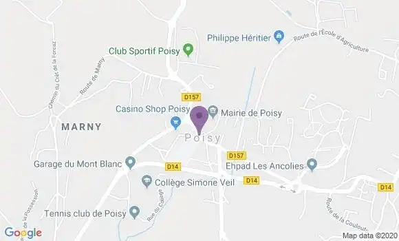 Localisation Ecole Ap - 73630