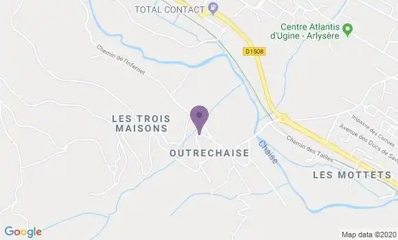 Localisation Marthod Bp - 73400