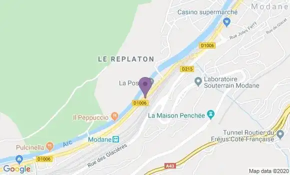 Localisation Modane - 73500