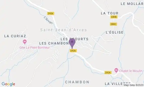 Localisation Saint Jean d
