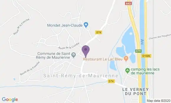 Localisation Saint Remy de Maurienne Bp - 73660