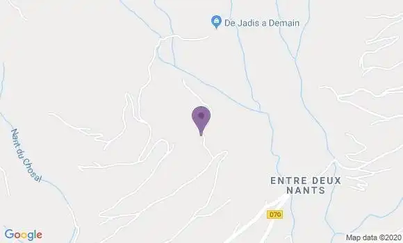Localisation Villard sur Doron Bp - 73270