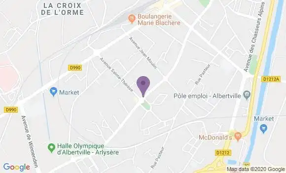 Localisation Sainte Therese Bp - 73208