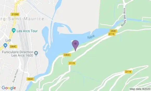Localisation Bellentre Ap - 73210