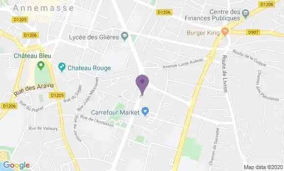 Localisation Annemasse Principal - 74100