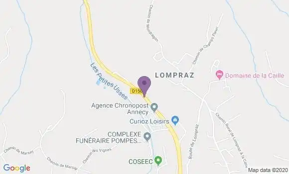 Localisation La Balme de Sillingy - 74330