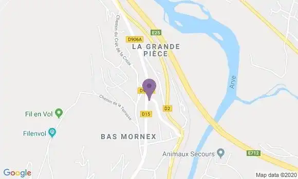 Localisation Collonges sous Saleve Bp - 74160