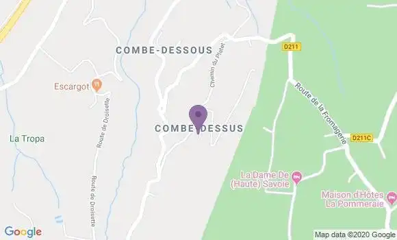 Localisation Cusy Bp - 74540