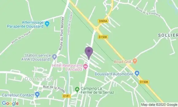 Localisation Doussard Bp - 74210