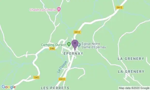 Localisation Entremont Ap - 74130