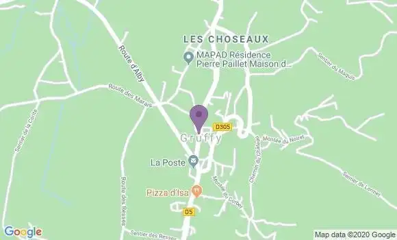Localisation Gruffy Bp - 74540