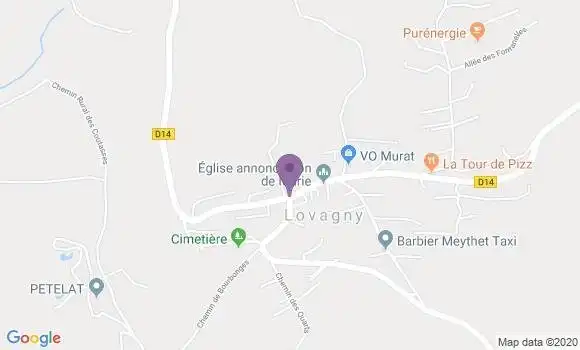 Localisation Lovagny Ap - 74330