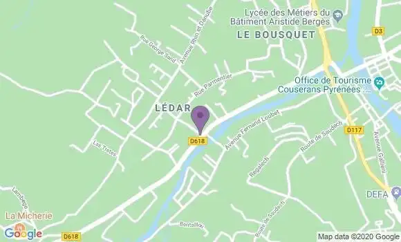 Localisation Saint Girons a Ap - 09200