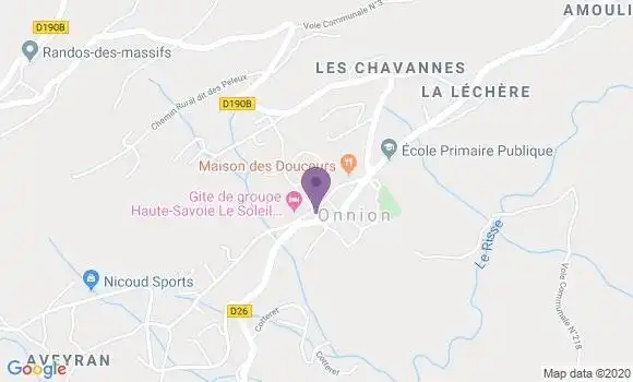 Localisation Onnion Ap - 74490
