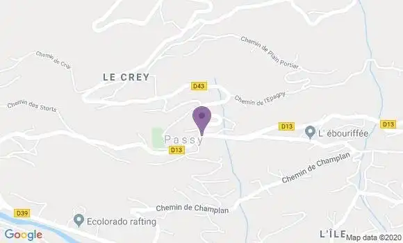 Localisation Passy Ap - 74190