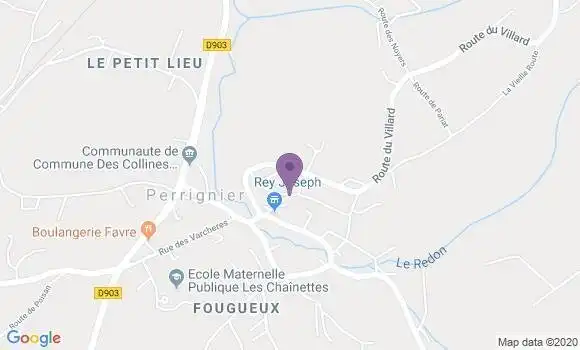 Localisation Perrignier Bp - 74550