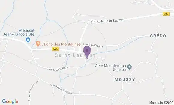 Localisation Saint Pierre En Faucigny Bp - 74800