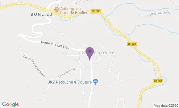 Localisation Sallenoves Ap - 74270