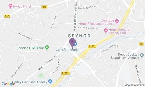 Localisation Seynod - 74600
