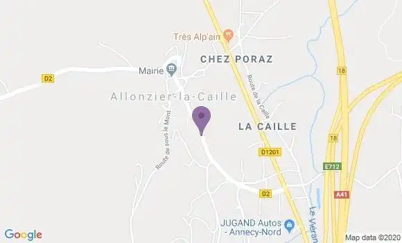 Localisation Sillingy Bp - 74330