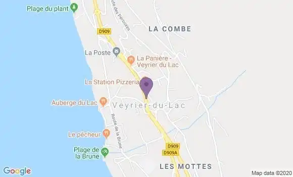 Localisation Veyrier du Lac Bp - 74290