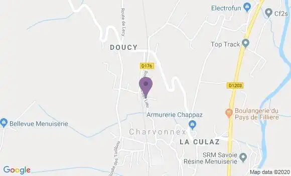 Localisation Villaz Bp - 74370