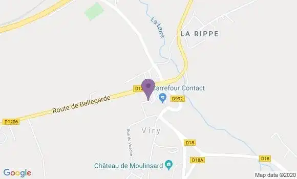 Localisation Viry Bp - 74580