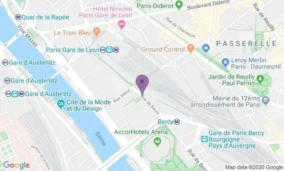 Localisation Paris Ministere des Finances Bp - 75012