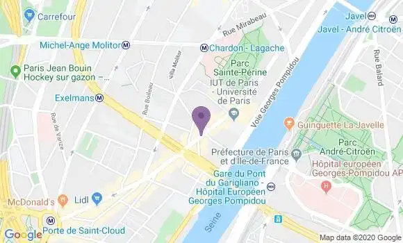 Localisation Paris Van Loo Bp - 75016