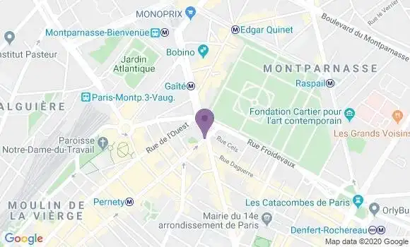 Localisation Paris Tour Montparnasse Bp - 75015